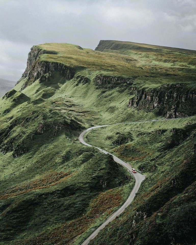 Scotland enchants with its green expanses