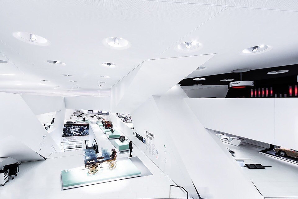 Музей Porsche – это просто какая-то архитектура будущего!