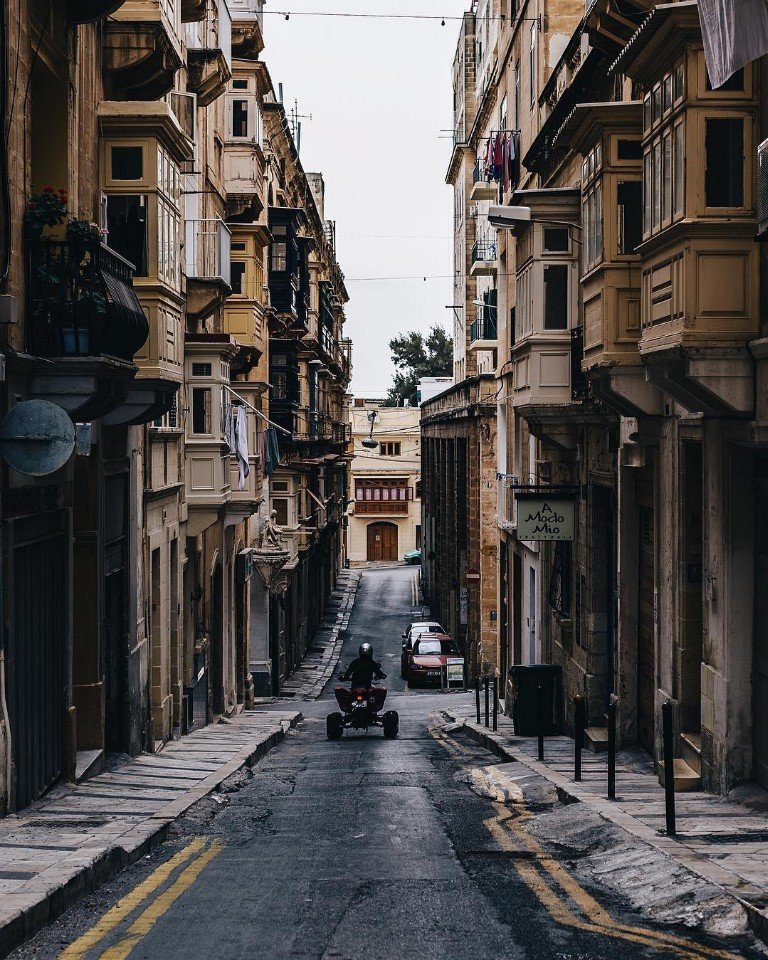 Тихие улочки Мальты