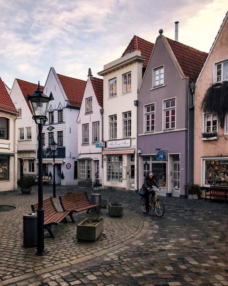 Cozy Bremen streets, Germany