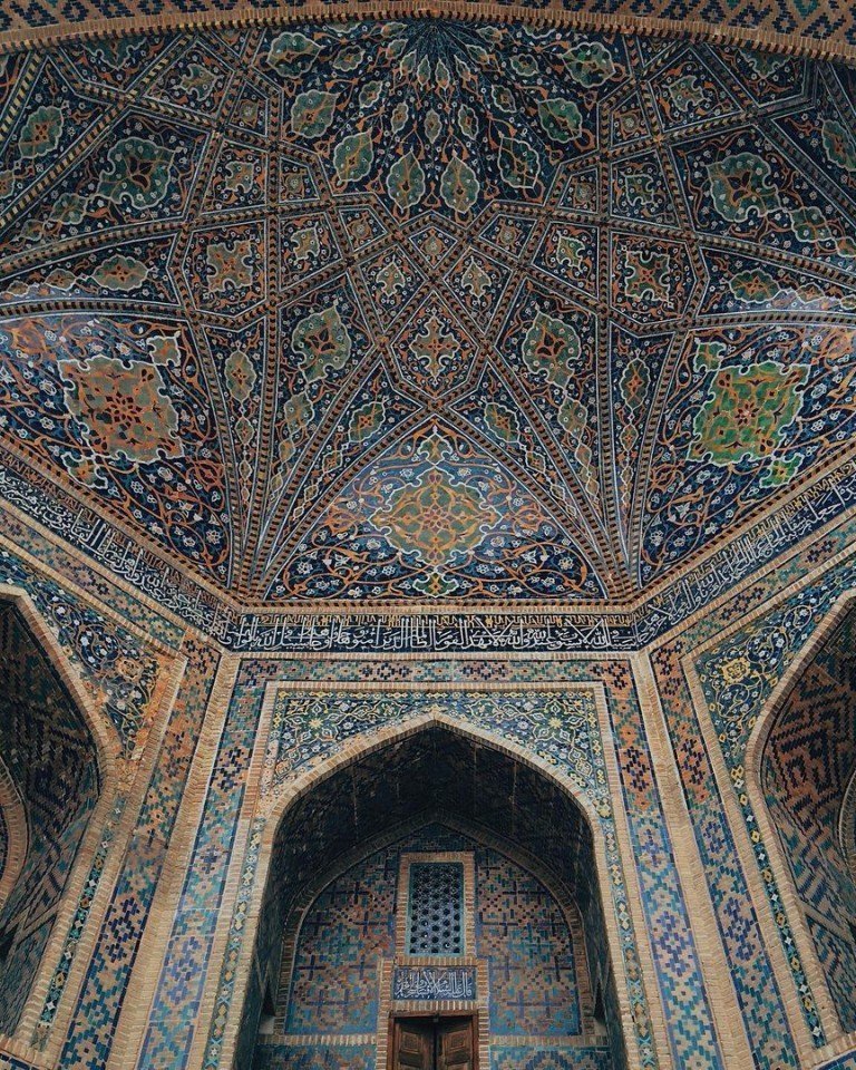 Яркие мозаики Узбекистана 