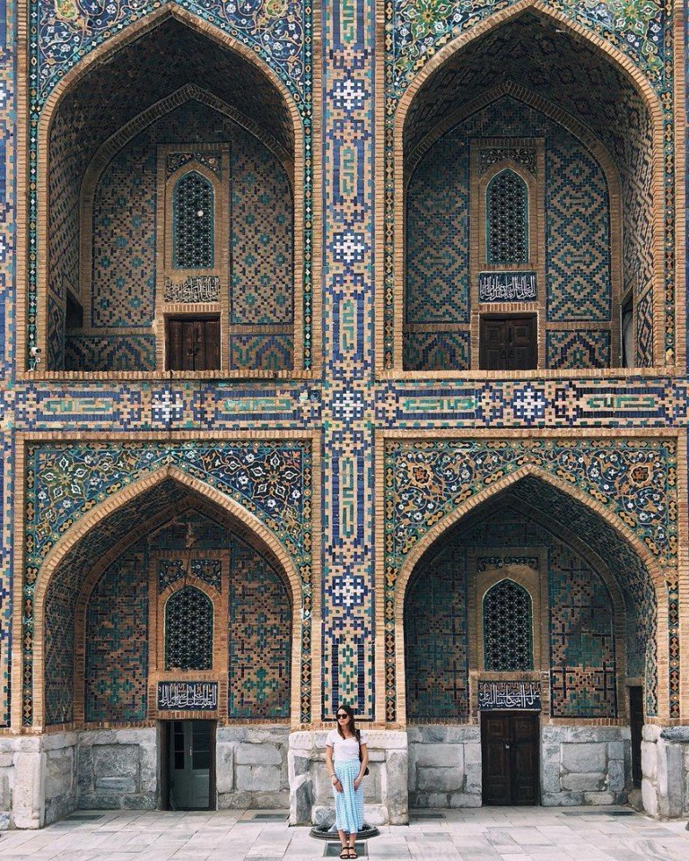 Яркие мозаики Узбекистана 