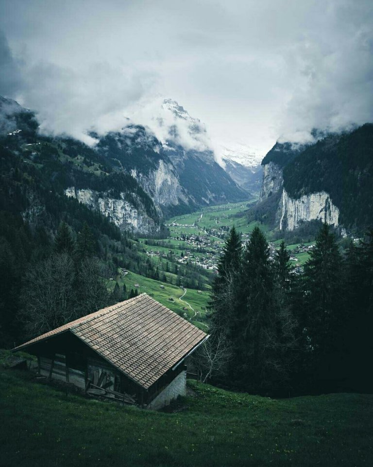 Хмурое очарование Швейцарии