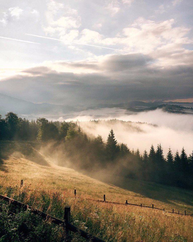 Ukrainian Carpathians is a pleasure for the eyes