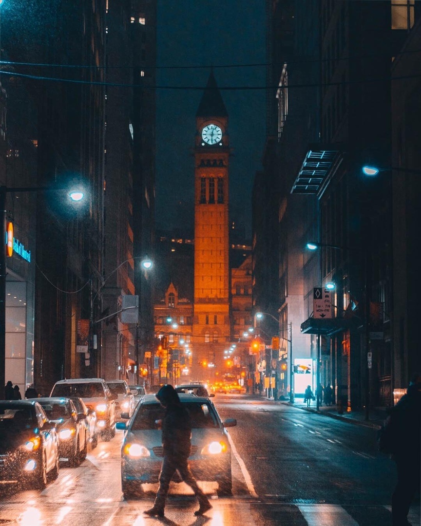Ночной Торонто