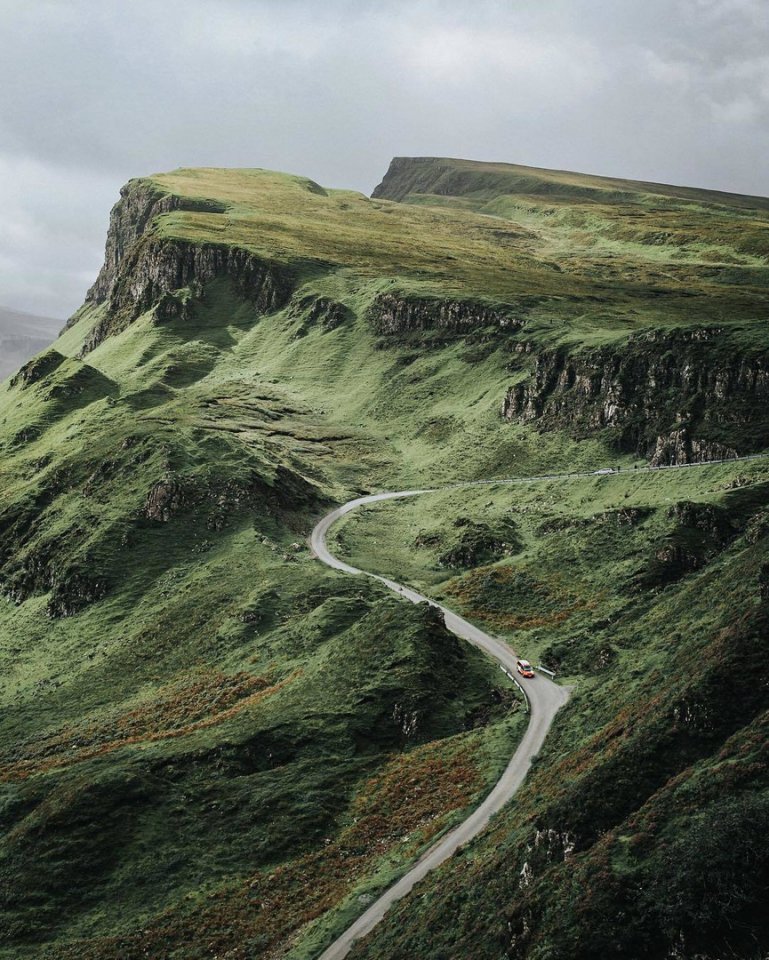 Emerald expanses of Scotland