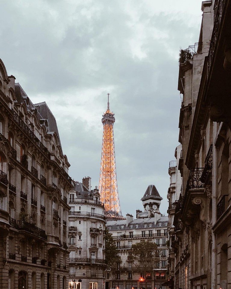 Париж и дождь - прекрасное сочетание