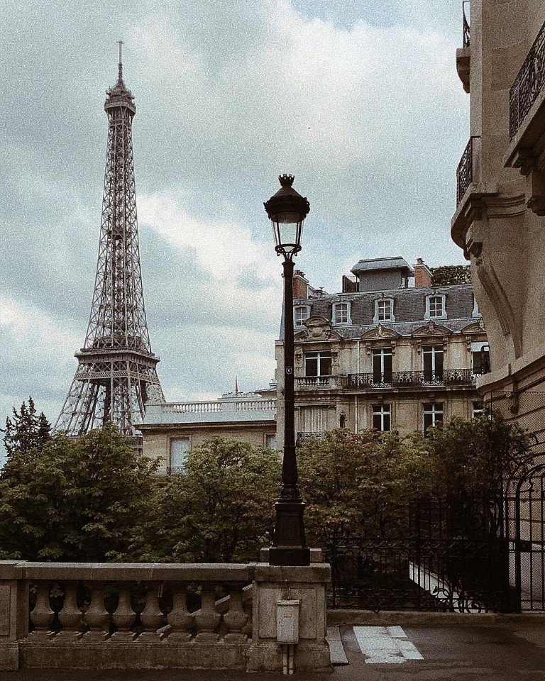 Париж и дождь - прекрасное сочетание
