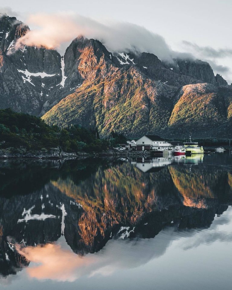 The nature of the Lofoten Islands is striking in its magnificence