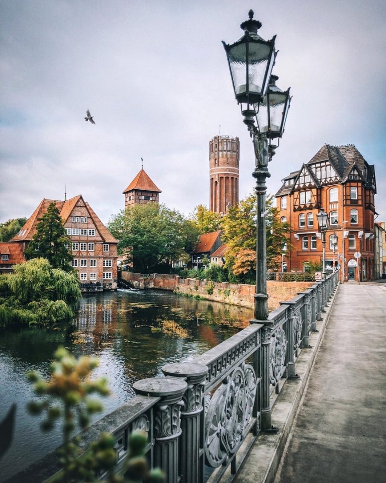 Streets of Germany seem to have disappeared from the pages of the fairy tale