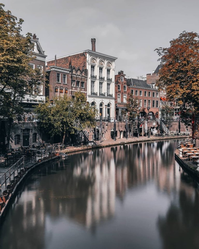 The quiet cozy channels of the Netherlands