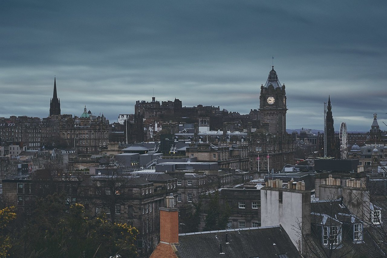 Мрачная красота Эдинбурга, Шотландия