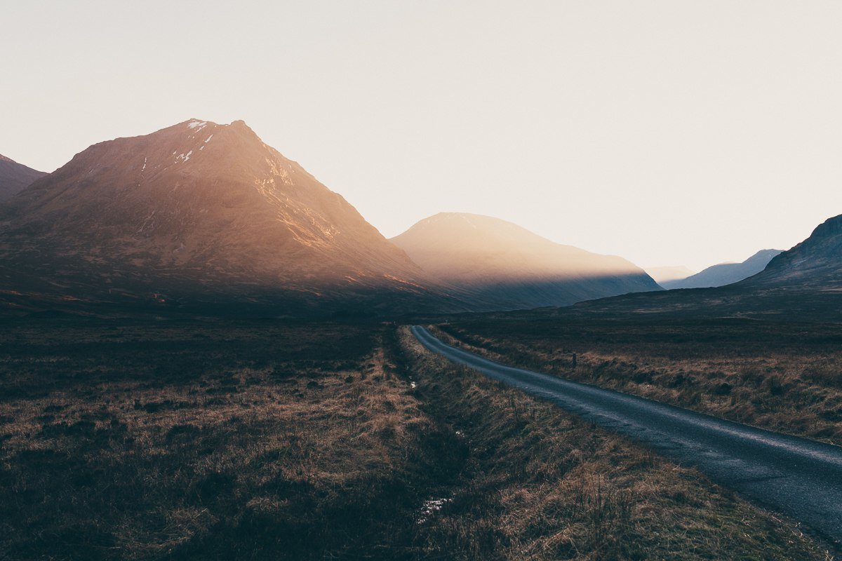 The endless expanses of Scotland