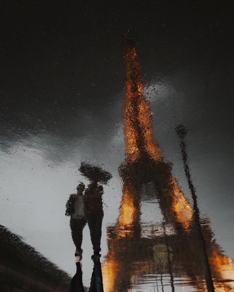 Сейчас бы хоть каплю хмурого осеннего Парижа