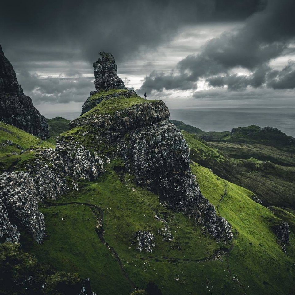 Зеленые просторы Шотландии