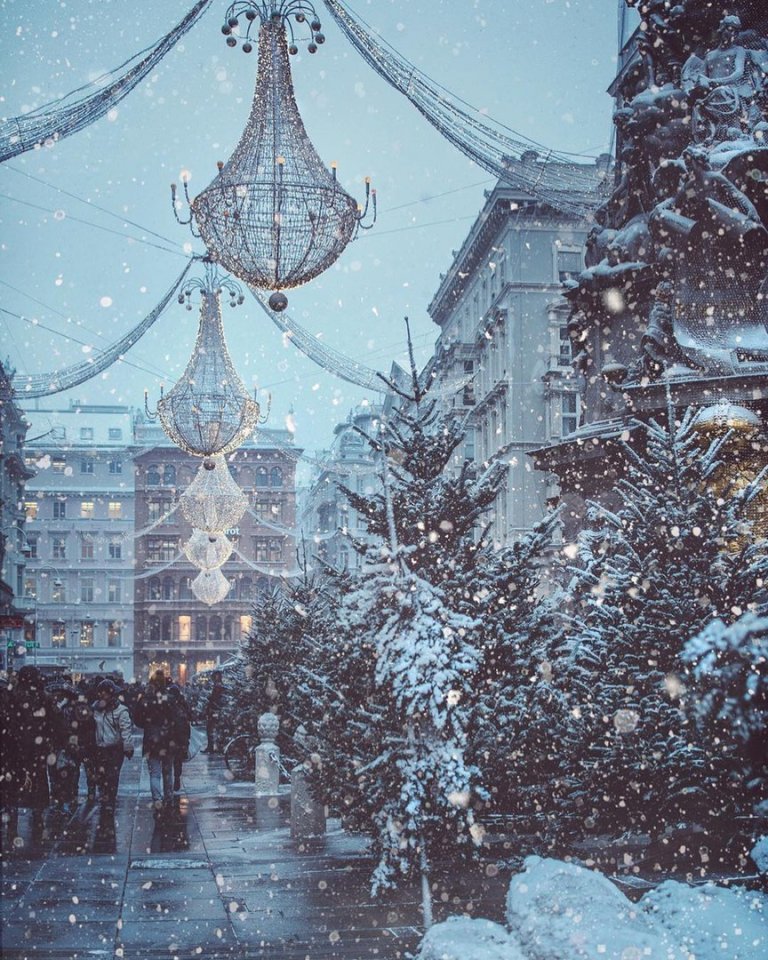 Рождественская сказка, Вена, Австрия