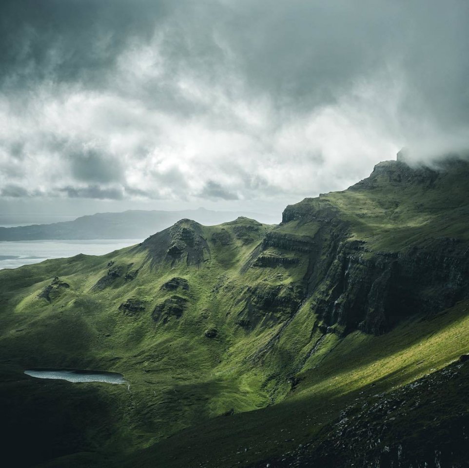 Зеленые просторы Шотландии