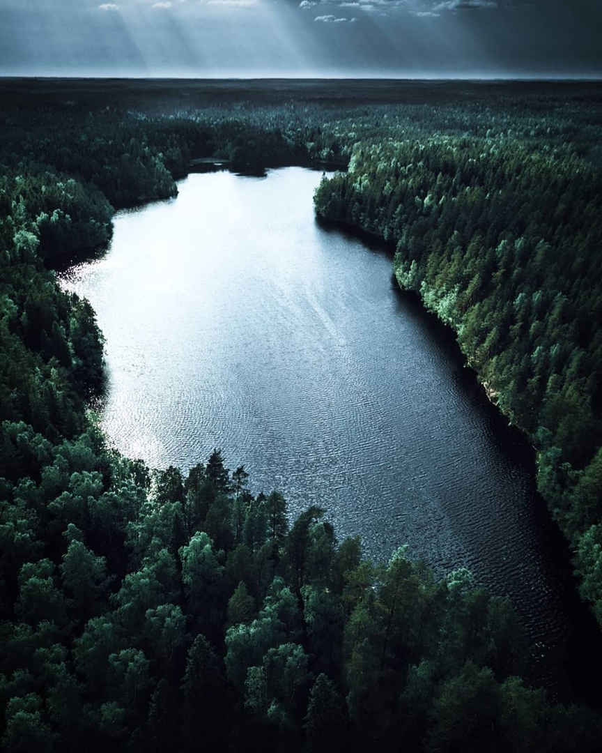 Гармония чистой природы Финляндии