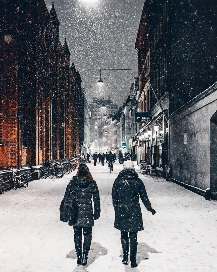 Ночнoй Копенгаген, Дания