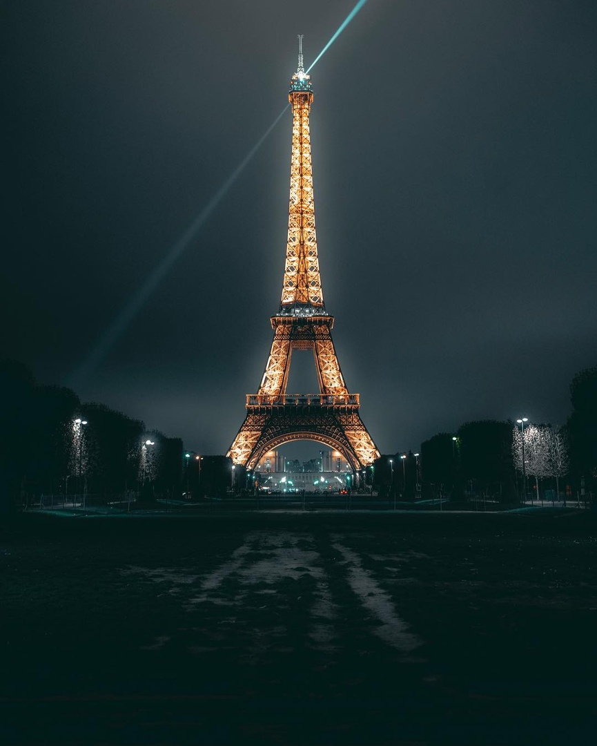 Views of the Eiffel Tower, Paris, France