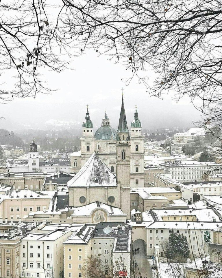 Романтика зимней Австрии