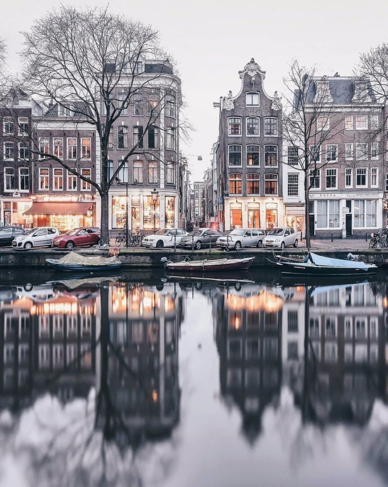 Cozy streets of Amsterdam