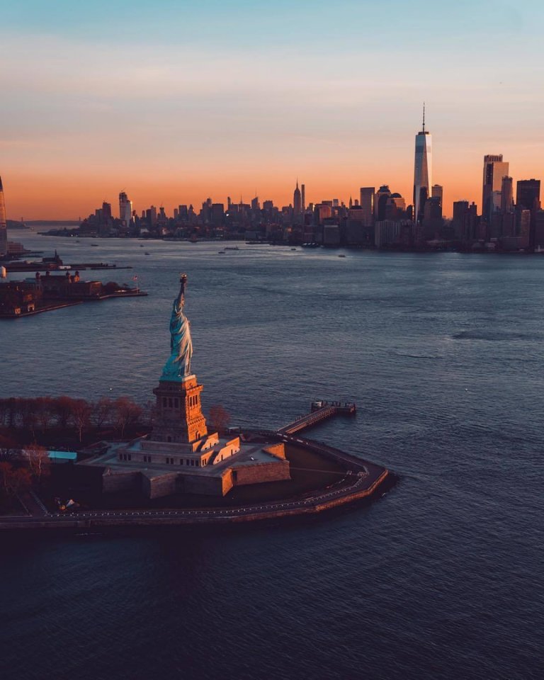 Awesome New York Aerial View