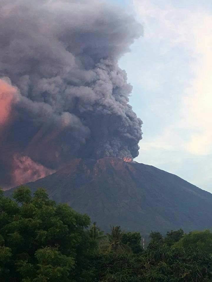 Пугающая красота. Вулкан Агунг, Бали