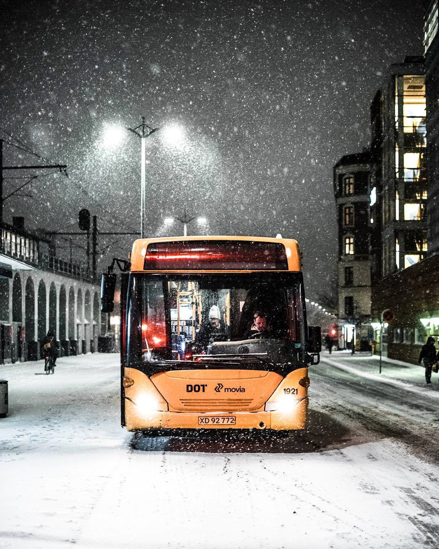 Night Copenhagen, Denmark