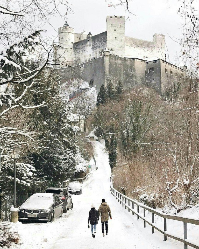 Романтика зимней Австрии