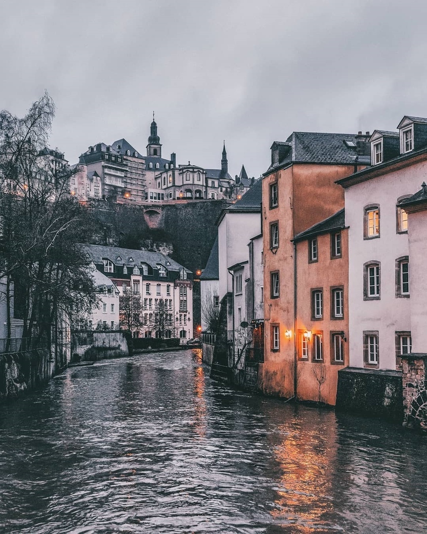 European Evening Lights