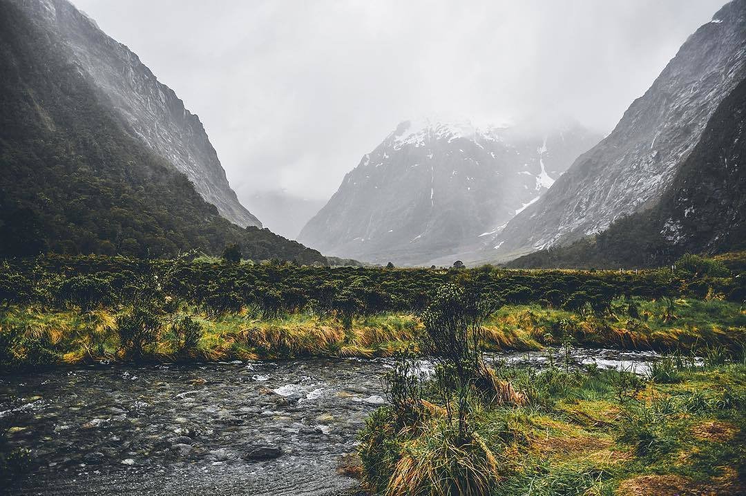 Яркие пейзажи Новой Зеландии