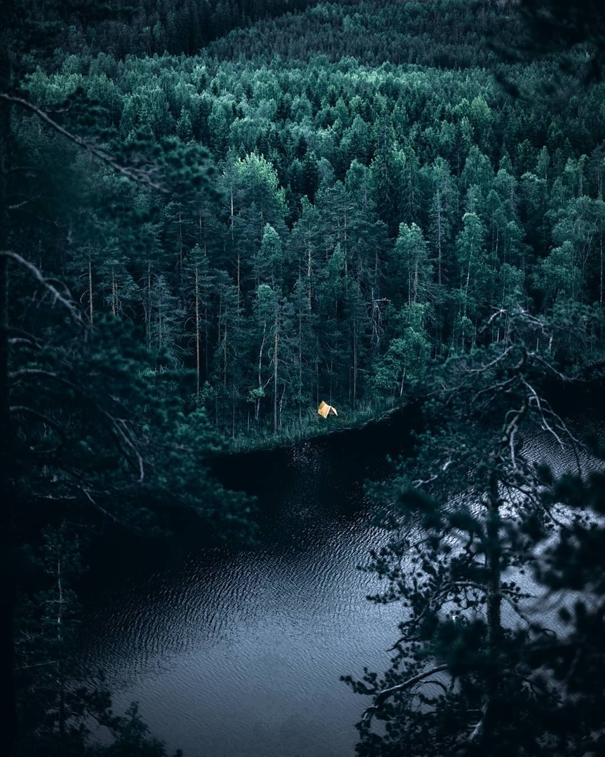 Гармония чистой природы Финляндии