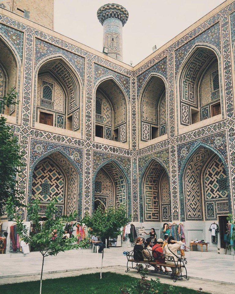 Орнаменты Узбекистана