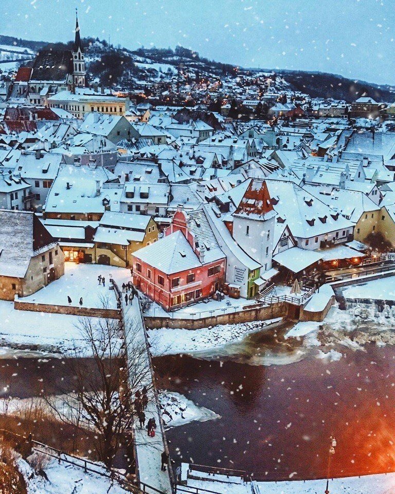 Зимняя Чехия особенно хороша