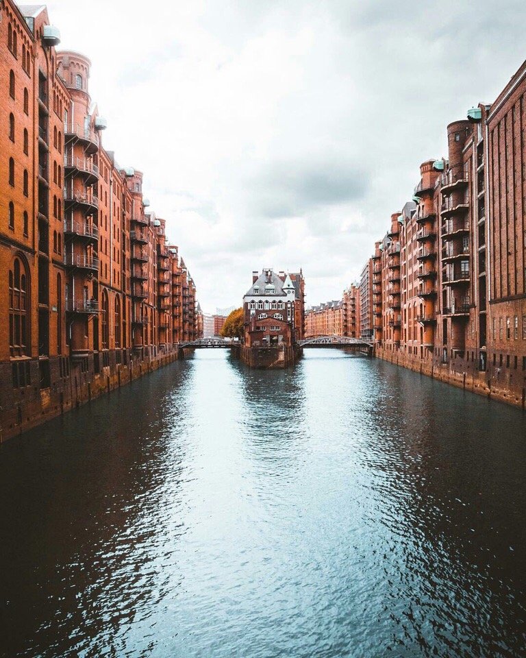 Кусочек немецкой Венеции - Гамбург