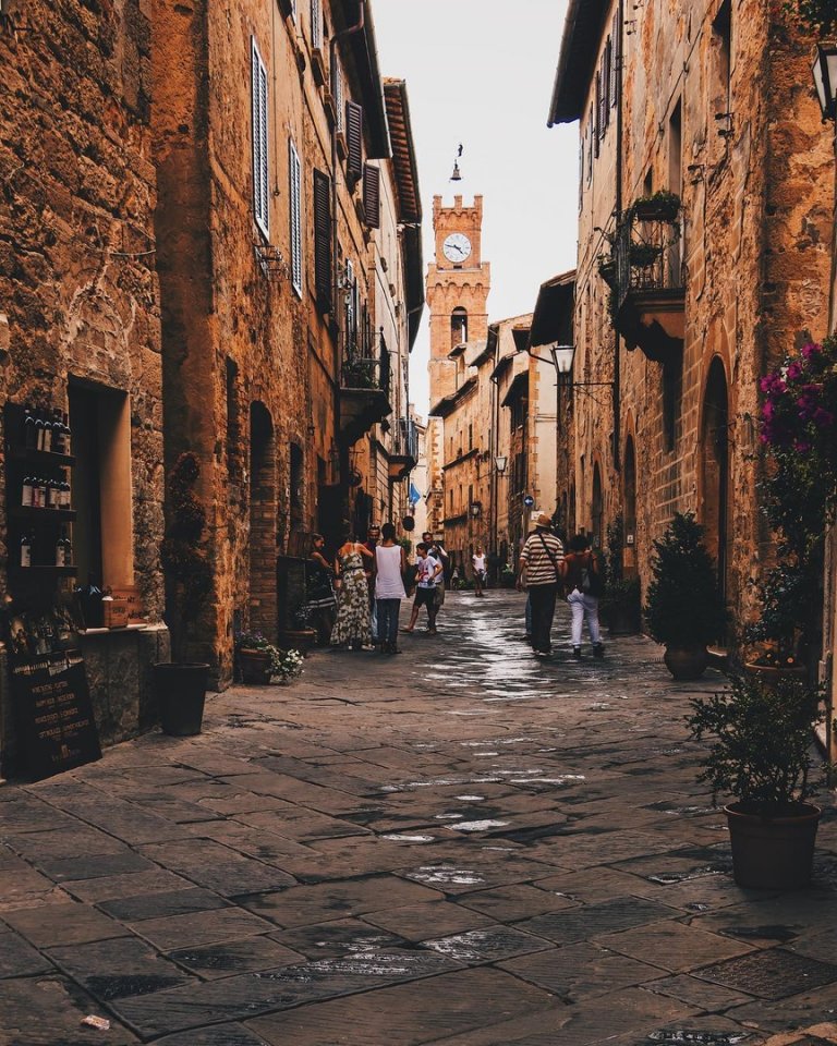 Warm Italian streets