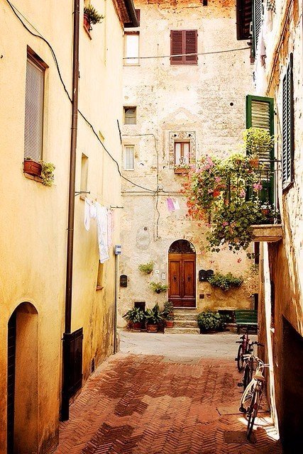 Поля Тосканы, Италия