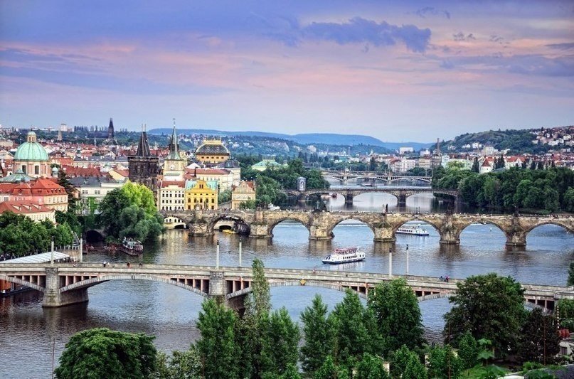 Карлов мост - символ Праги, Чехия