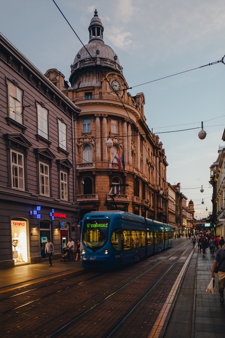 Streets Zagreb, Croatia