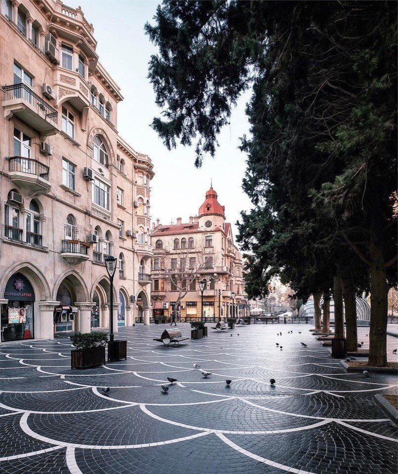 Солнечные улицы Баку