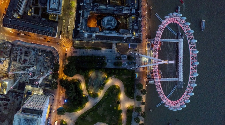 Лондон, каким вы никогда его не видели: 10 фотографий с необычного ракурса