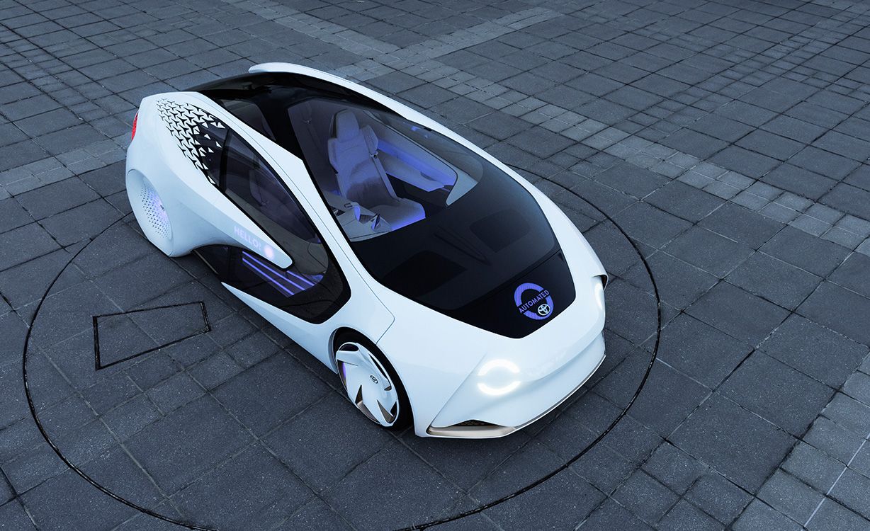 Car with artificial intelligence - Toyota Concept-i