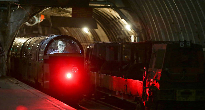 The old underground railway of London