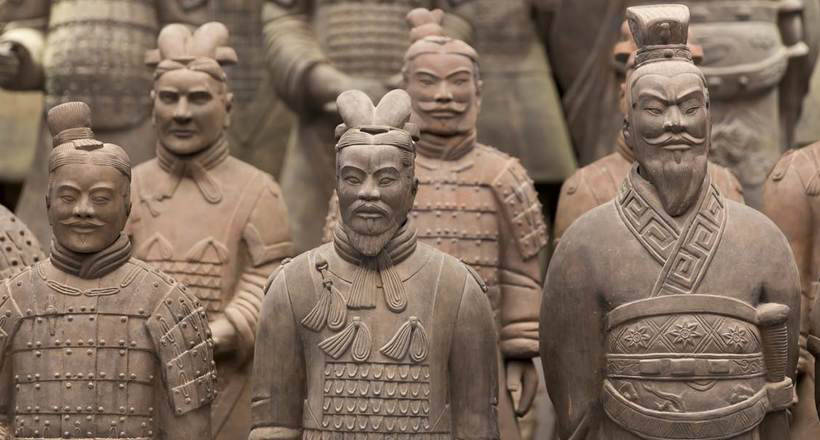 Mysteries of the Terracotta Army of the Chinese Emperor Qin Shihuandi