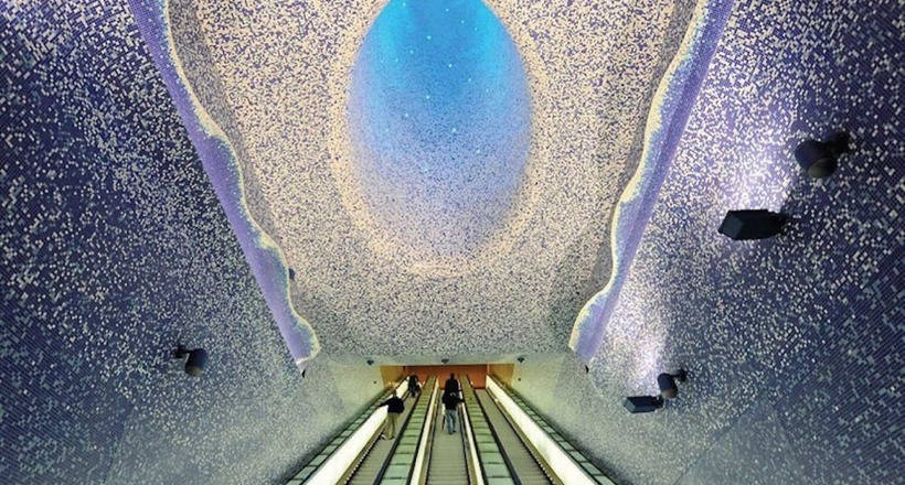 10 delightful metro stations similar to underground museums