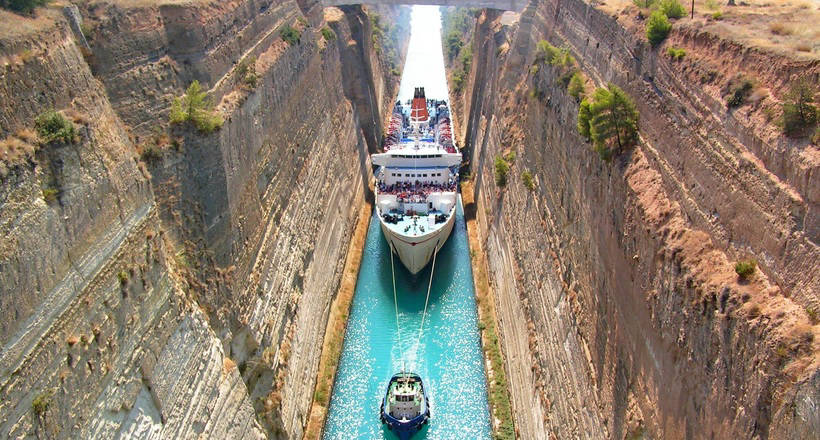 Самый узкий судоходный канал в мире, который строили 2,5 тысячи лет