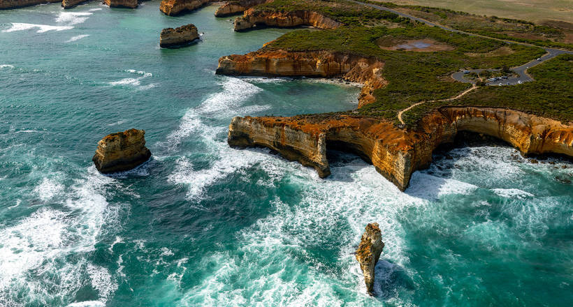 The Rocks of the Twelve Apostles - a Vanishing Landmark of Australia