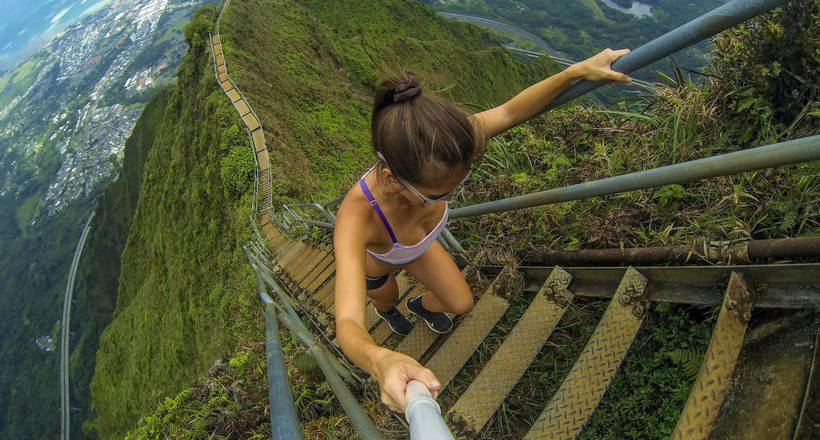 20 breathtaking photos for those who do not scare with height