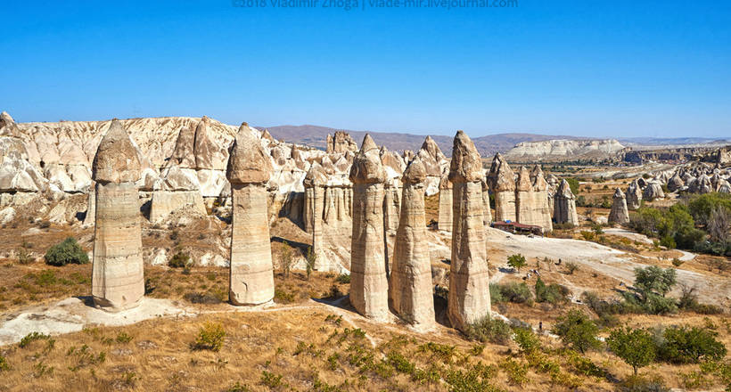 The Valley of Love is the most erotic valley in Cappadocia.